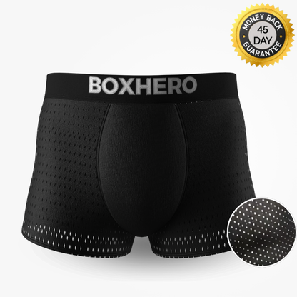 BOXHERO BAMBOO FIBRE BOXER BRIEFS - FOR ALL-DAY COMFORT [ 5 + 5 ] PACK OF 10